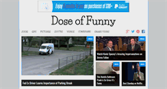 Desktop Screenshot of doseoffunny.com